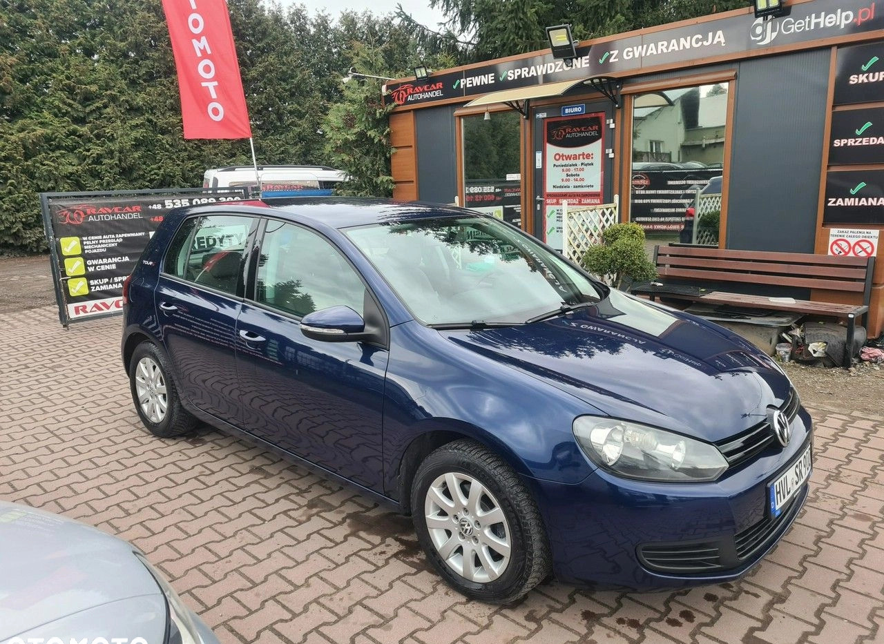 Volkswagen Golf cena 24900 przebieg: 160000, rok produkcji 2009 z Biskupiec małe 154